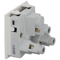 Anchor Roma Twin Socket Heavy Duty 30828, White, 10/20 amp 240V - 10/20 A, White, 1 Year 